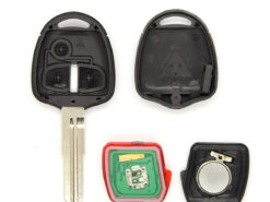 Chiave/Telecomando Per Mitsubishi L200 Shogun Pajero Triton Key Fob Control Auto Uncut Key Balde 2/3 Button - Remote Id46 Chip 433mhz Mitsubishi - Okey Remote Car Key ID46 Chip 433MHz per Mitsubishi L200 Shogun Pajero Triton Key Fob Control 1