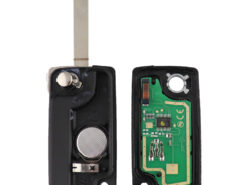 Chiave/Telecomando Per Peugeot 207 307 308 407 607 433mhz Hu83 Lama Ce0536 Ce0523 - 2/3 Pulsanti Flip Remote Fob Id46 Chip Peugeot - YIQIXIN 2 3 pulsanti Flip Car Key Auto Remote Key Fob ID46 Chip per Peugeot 207 1