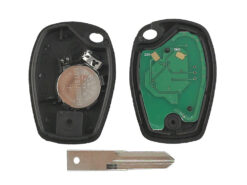 Chiave/Telecomando Per Renault Duster Clio Dacia Logan Sandero Con Vac102 Lama - 2 Tasto Fob 433mhz Id46 Pcf7947 Chip Di Misura Renault - YIQIXIN 2 Tasto Chiave A Distanza Dell automobile Fob 433Mhz ID46 PCF7947 Chip di Misura Per 3