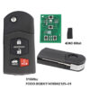 Chiave/Telecomando Per Mazda 3 2010 2 5 6 Cx-7 Cx-9 Miata M6 Mx-5 - 3/4 Bottoni A Distanza Pieghevole 315mhz Bgbx1t478ske125-01 4d63 Chip 80bit Mazda - YIQIXIN 3 4 bottoni a distanza pieghevole chiave 315MHz BGBX1T478SKE125 01 4D63 Chip 80Bit per Mazda 640x640