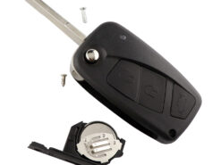 Chiave/Telecomando Per Fiat 500 Fiorino Qubo Panda Idea Punto Stilo Ducato - 3 Pulsante 433mhz Pcf7946 Chip Di Vibrazione Pieghevole Fiat - YIQIXIN 3 Pulsante 433MHz PCF7946 Chip di Vibrazione Pieghevole Chiave A Distanza Dell automobile Per Fiat 1