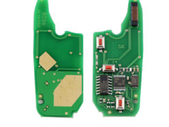 Chiave/Telecomando Per Fiat 500 Fiorino Qubo Panda Idea Punto Stilo Ducato - 3 Pulsante 433mhz Pcf7946 Chip Di Vibrazione Pieghevole Fiat - YIQIXIN 3 Pulsante 433MHz PCF7946 Chip di Vibrazione Pieghevole Chiave A Distanza Dell automobile Per Fiat 2