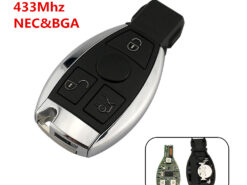 Chiave/Telecomando Per Mercedes Benz Anno 2000 Nec & Bga Di Controllo 433mhz Con Lama - 3 Pulsante Kydz Schede Di Astuta Di Ricambio Mercedes
