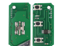 Chiave/Telecomando Per Ford Fusion Focus Mondeo Fiesta Galaxy Fo21 Lama Uncut Veicolo Auto Flip Key - 3 Pulsanti 433mhz Ford - YIQIXIN 3 pulsanti 433MHZ chiave a distanza per Auto fai da te per Ford Fusion Focus 3