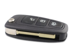 Chiave/Telecomando Per Ford Mondeo Transit Connect Focus 2 Mk1fiesta 2013 Fo21 Blade - 3 Pulsanti 433mhz 4d60 Chip Smart Remote Flip Ford - YIQIXIN 3 pulsanti 433Mhz 4D60 Chip Smart Remote Car Key Flip per Ford Mondeo Transit Connect 4