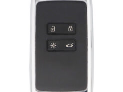 Chiave/Telecomando Per Renault Megane 4 Keyless Go / Entry - 4 Pulsanti Smart Remote 433.92mhz Hitag Aes Pcf7953m 4a Chip Alarm Renault - YIQIXIN 4 pulsanti Smart Remote Key 433 92Mhz Hitag AES PCF7953M 4A Chip Car Alarm per 1