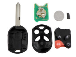 Chiave/Telecomando Per Ford C-max Edge Escape Focus Mazda Mercury Mkx Lincoln Oucd6000022 315/433mhz Id63 80bit - 4 Pulsanti Ford - YIQIXIN 4 pulsanti chiave auto remota per Ford c max Edge Escape Focus Mazda Mercury MKX 3