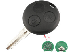 Chiave/Telecomando Per Mercedes Benz Smart Fortwo 450 Forfour 451 Roadster City Coupe Cabrio Pcb - 433mhz Circuito Stampato Mercedes 6 Chiave/Telecomando Per Mercedes Benz Smart Fortwo 450 Forfour 451 Roadster City Coupe Cabrio Pcb - 433mhz Circuito Stampato Mercedes - YIQIXIN 433Mhz circuito stampato chiave a distanza per auto per Mercedes Benz Smart Fortwo 450 Forfour 3