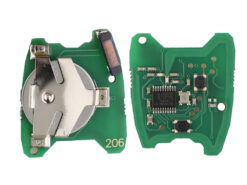 Chiave/Telecomando Per Peugeot 107 207 307 407 206 306 406 Per Citroen C2 C3 Con Lama Ne72 - 433mhz Id46 Chip Elettronico Nuova Peugeot - YIQIXIN 433mhz ID46 Chip elettronico nuova chiave per auto remota per Peugeot 107 207 307 407 4