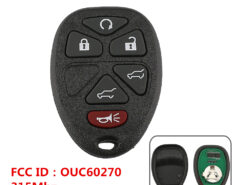 Chiave/Telecomando Per Chevrolet Suburban Tahoe Gmc Yukon - Per Cadillac Fcc Id Ouc60270 315mhz - 6(5 1) Bottoni Di Chevrolet