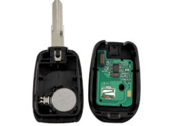 Chiave/Telecomando Per Renault Sandero Logan Dokker Lodgy Dacia Duster Symbol Trafic Clio4 Master 2/3 Button 433mhz 4a - smart Remote Renault - YIQIXIN Smart Remote Car Key per Renault Sandero Logan Dokker Lodgy Dacia Duster Symbol Trafic Clio4 4