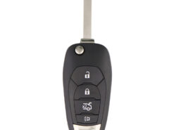 Chiave/Telecomando Per Chevrolet Cruze 2014-2018 Hu100 - Per 3/4 Pulsante Fob 315mhz/433mhz Id46 Pcf7941 Chip Chevrolet - YIQIXIN chiave per auto remota 3 4 pulsante Fob 315MHZ 433MHz ID46 PCF7941 Chip per nuova 1