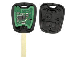 Chiave/Telecomando Per Peugeot 307 - A 2 Pulsanti (senza Slot) Lama Va2 Da 433mhz Citroen C1 C3 Transponder Chip Id46 Smart Control Key Peugeot - YIQIXIN chiave remota a 2 pulsanti senza Slot lama VA2 da 433Mhz per Peugeot 307 per 3