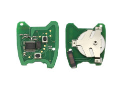 Chiave/Telecomando Per Peugeot 307 - A 2 Pulsanti (senza Slot) Lama Va2 Da 433mhz Citroen C1 C3 Transponder Chip Id46 Smart Control Key Peugeot - YIQIXIN chiave remota a 2 pulsanti senza Slot lama VA2 da 433Mhz per Peugeot 307 per 4
