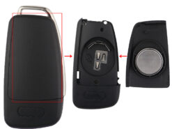 Chiave/Telecomando Per Audi A4 B8 A2 A6 A5 S4 Tt 2005-2013 Cabrio Quattro Avant Codice 8p0837220d - Per Audi 434mhz Id48 Chip Audi - YIQIXIN telecomando per Audi chiave 434Mhz ID48 Chip per Audi A4 B8 A2 A6 A5 S4 10